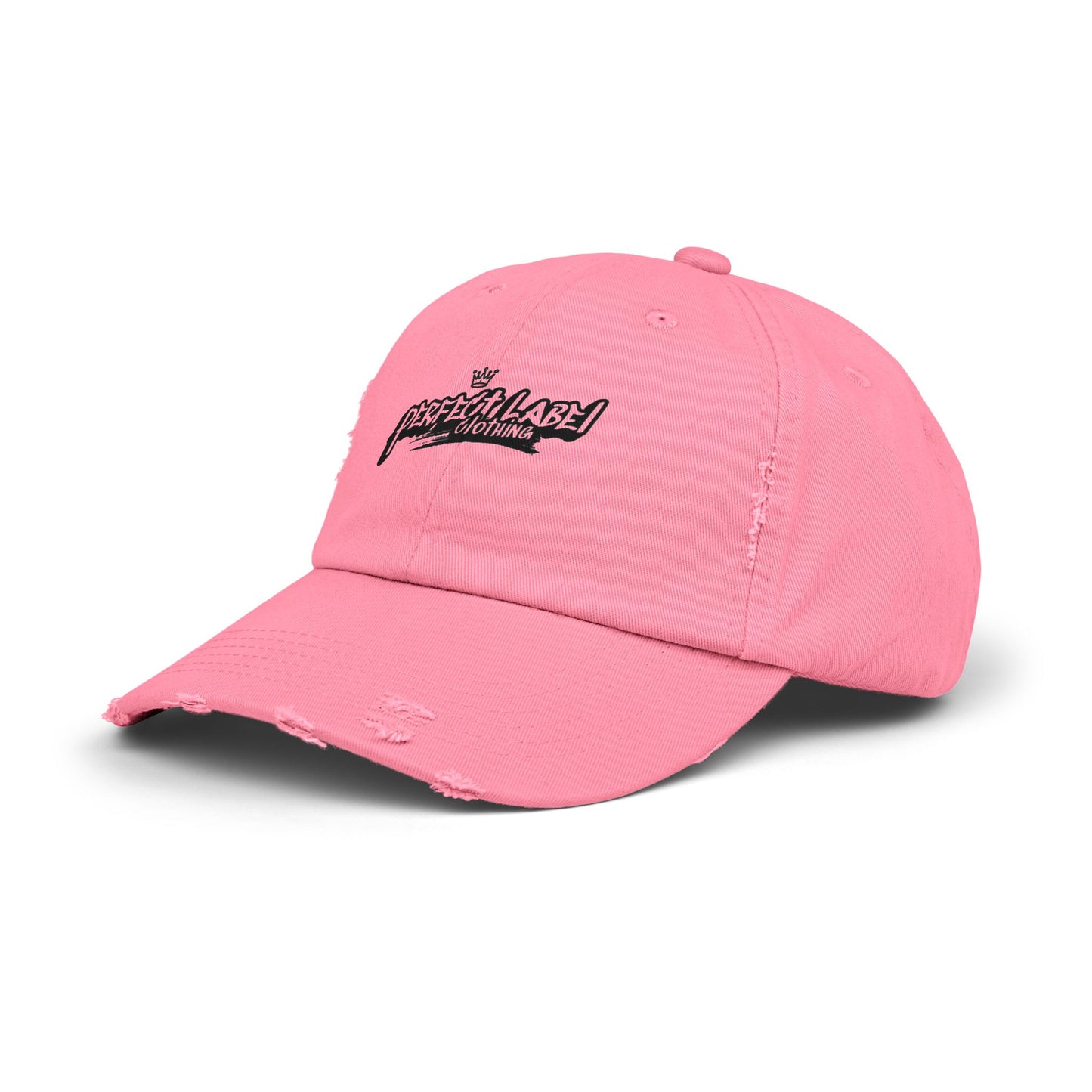 Perfect Label Distressed Cap
