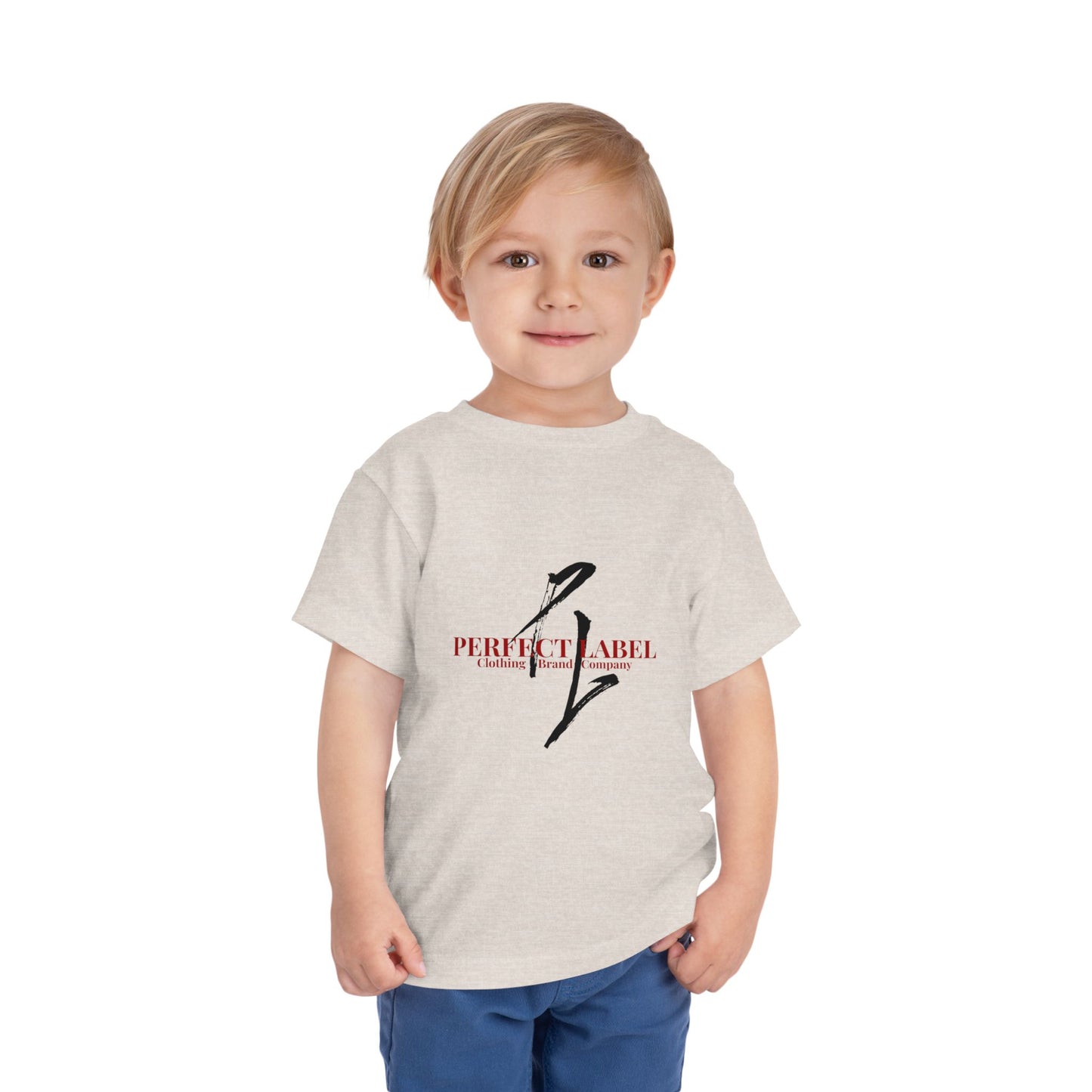 Stylish Toddler Short Sleeve Tee - Perfect Label Design for Kids