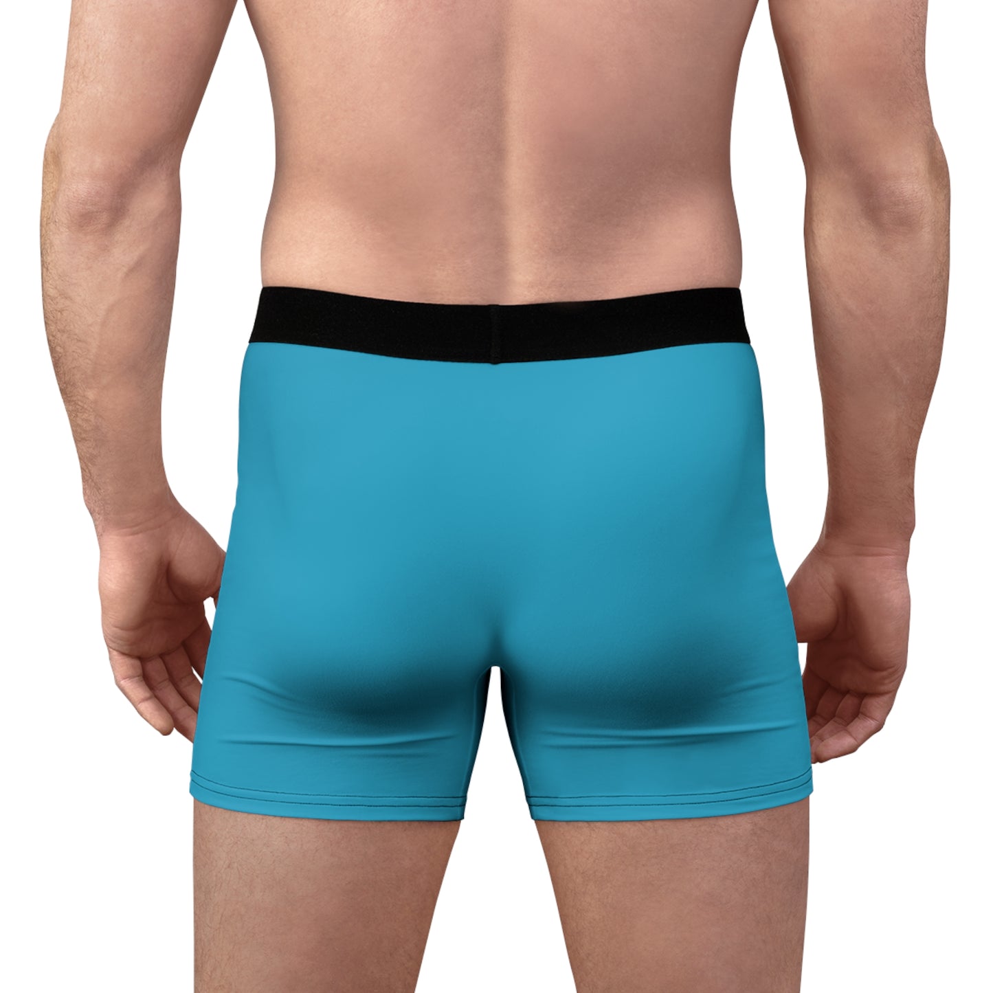 Perfect Label Men's Boxer Briefs Turquoise