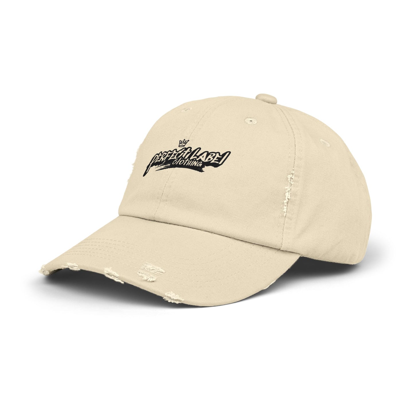 Perfect Label Distressed Cap