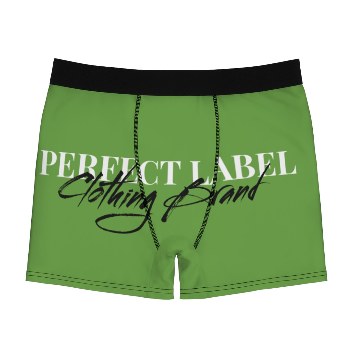 Perfect Label Men's Boxer Briefs Green