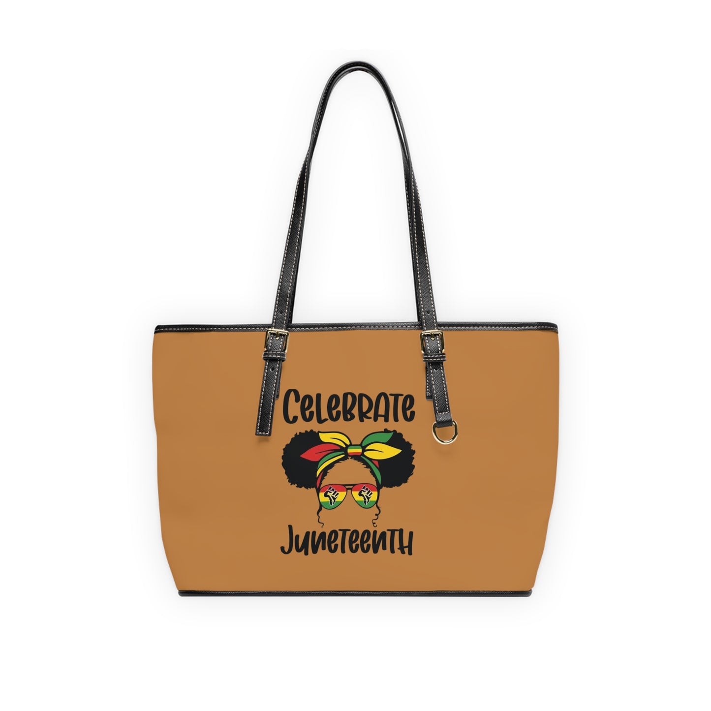 Juneteenth PL Leather Shoulder Bag
