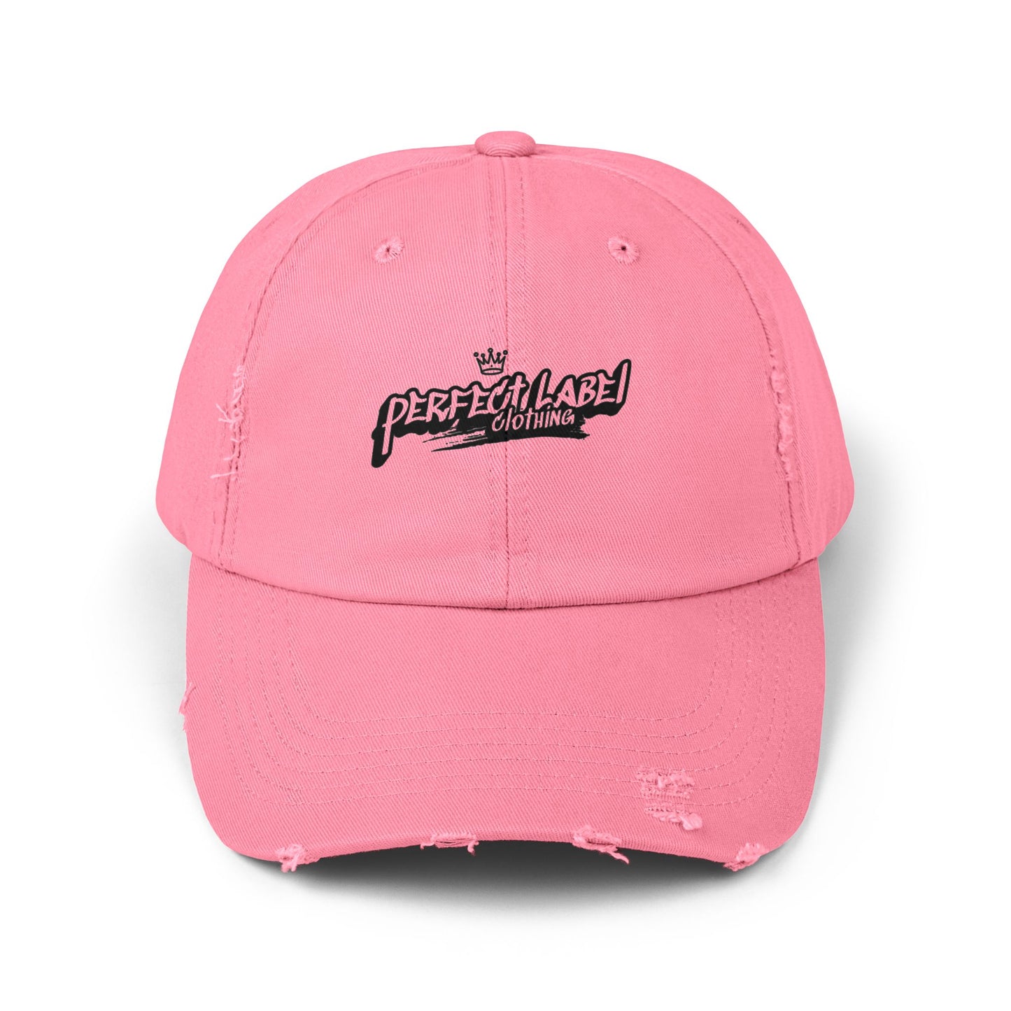 Perfect Label Distressed Cap