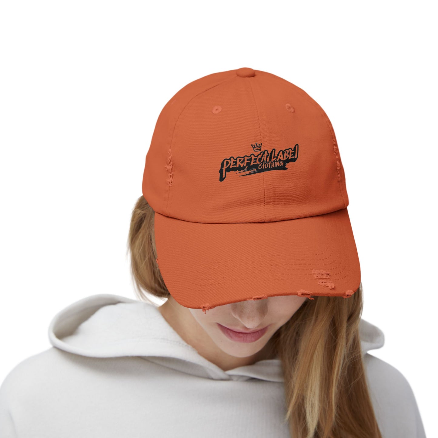 Perfect Label Distressed Cap