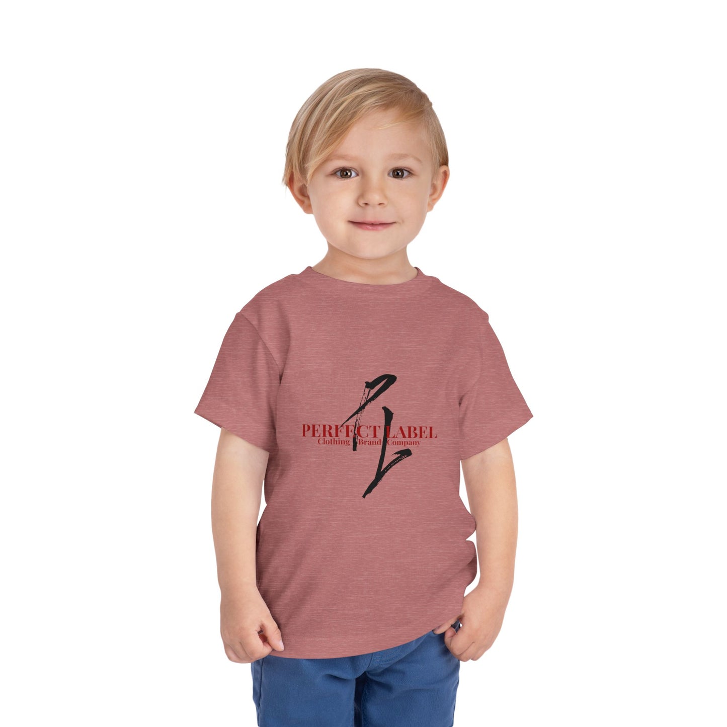 Stylish Toddler Short Sleeve Tee - Perfect Label Design for Kids