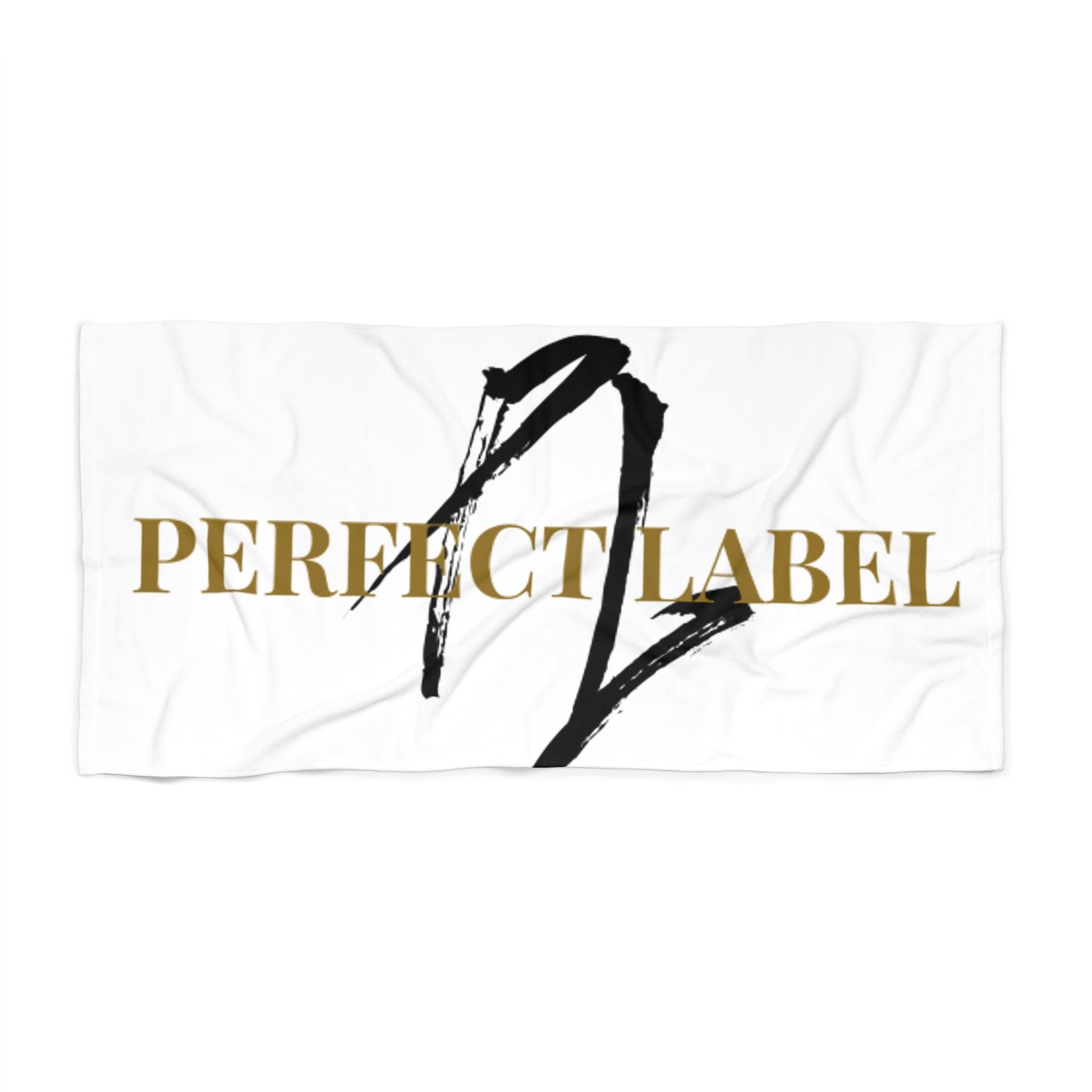 Perfect Label Beach Towel