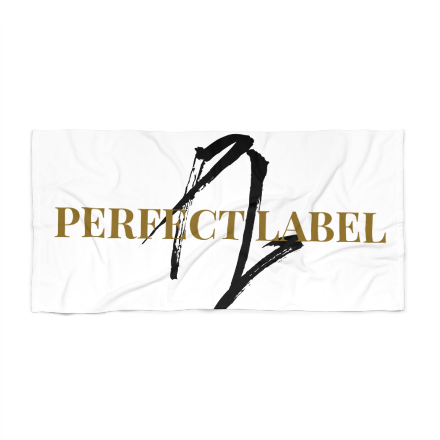Perfect Label Beach Towel