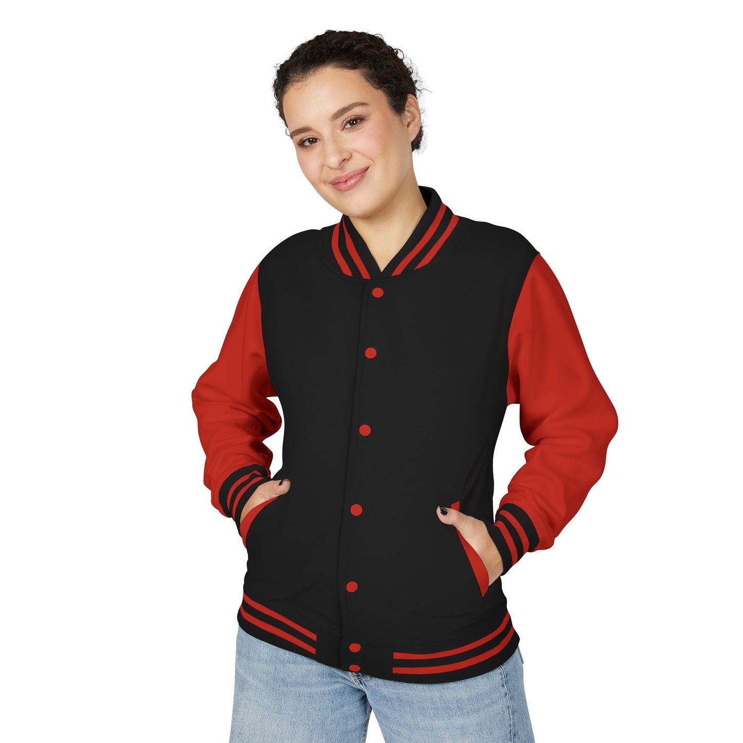 Perfect Label Letterman Jacket