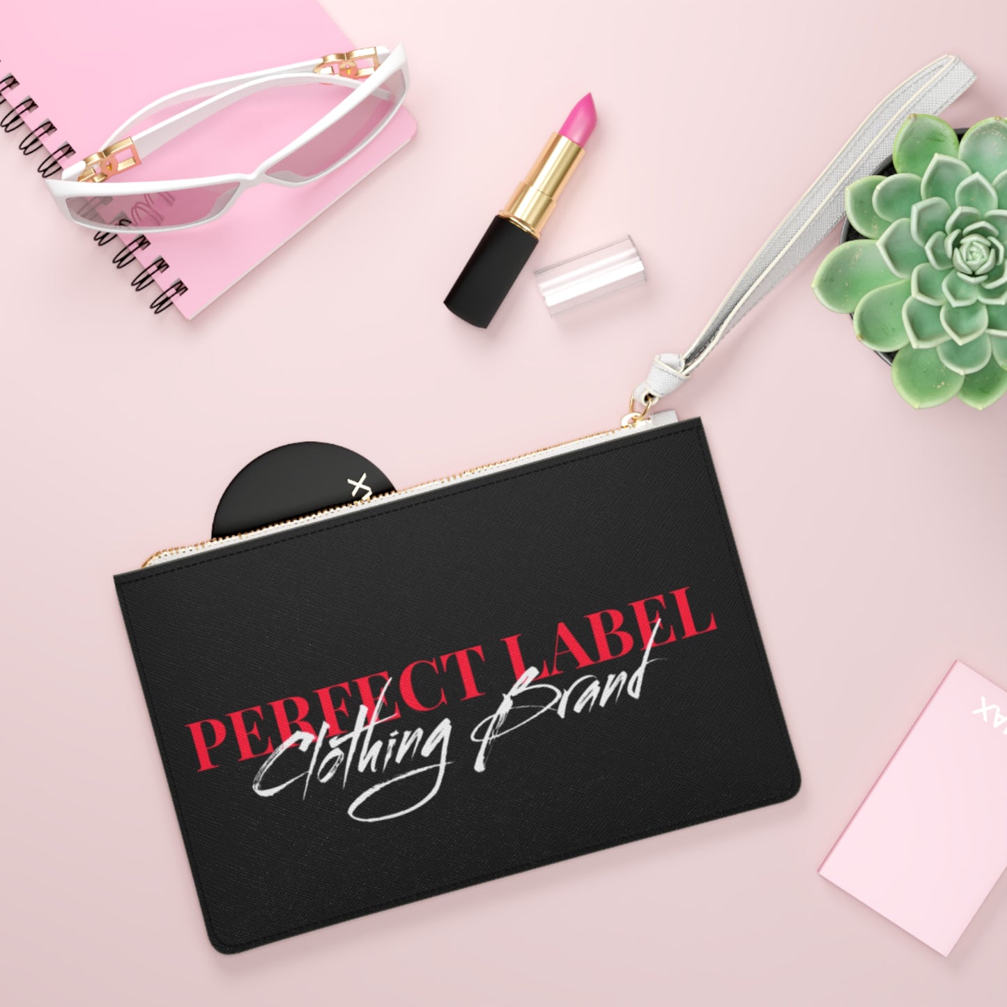 Perfect Label Clutch Bag