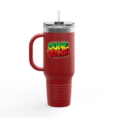 Juneteenth Insulated Travel Mug, 40oz