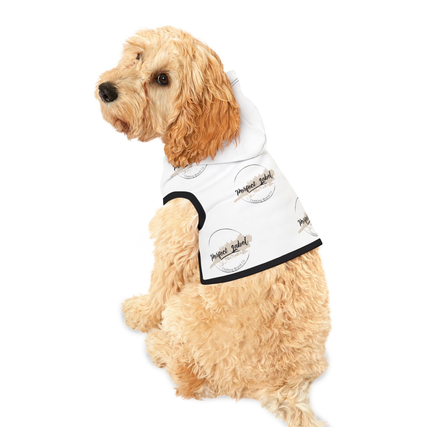Stylish Pet Hoodie with "Perfect Label" Design - Cozy & Trendy for Furry Friends