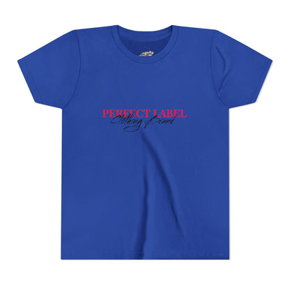 Youth Short Sleeve Tee - Perfect Label Vibe Shirt for Trendy Kids