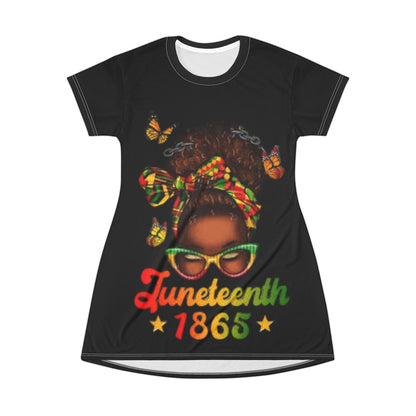 Perfect Label Juneteenth T-Shirt Dress