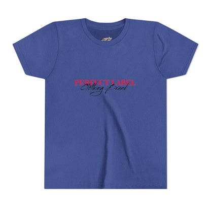 Youth Short Sleeve Tee - Perfect Label Vibe Shirt for Trendy Kids
