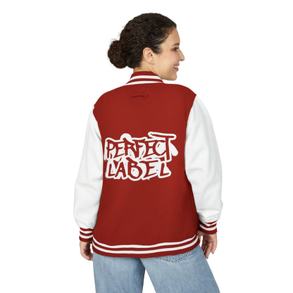 Perfect Label Letterman Jacket