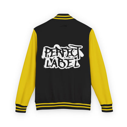 Perfect Label Letterman Jacket