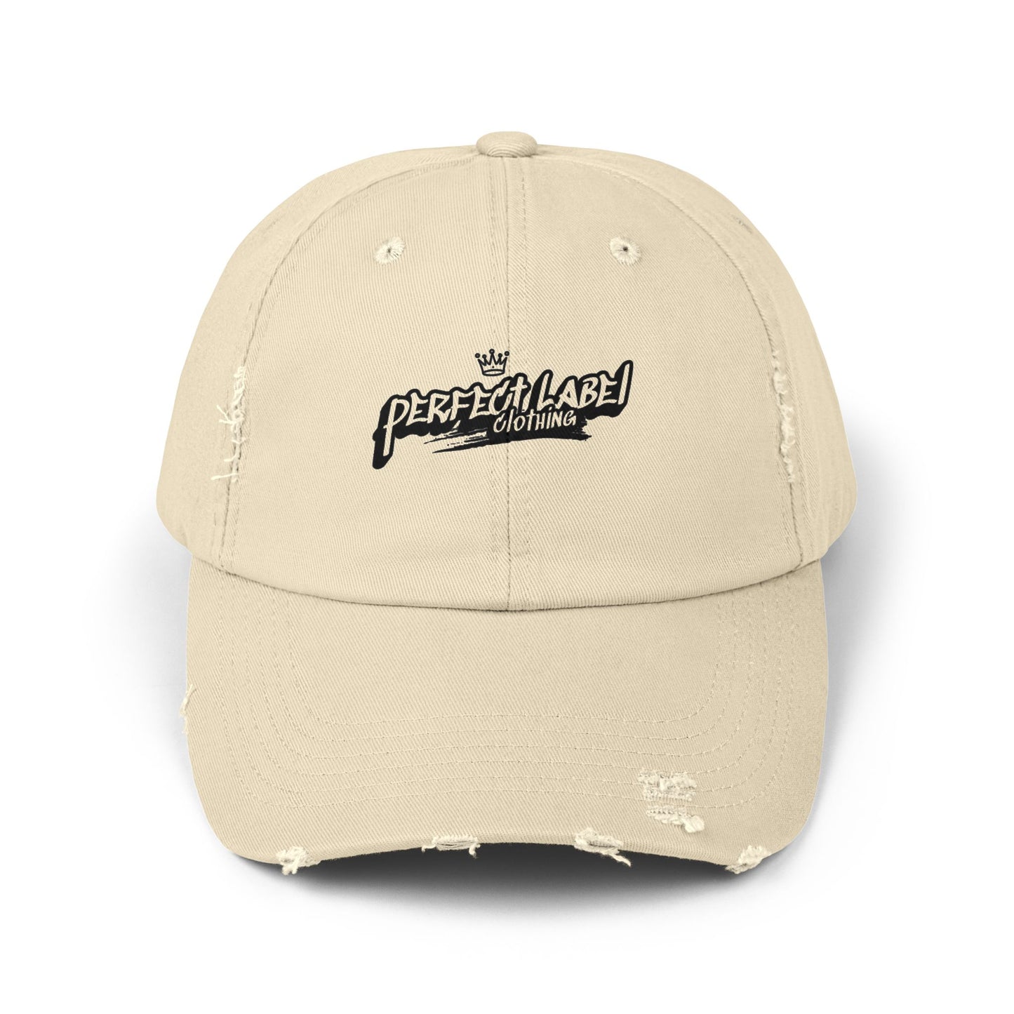 Perfect Label Distressed Cap