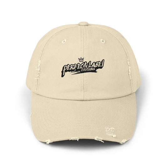 Perfect Label Distressed Cap