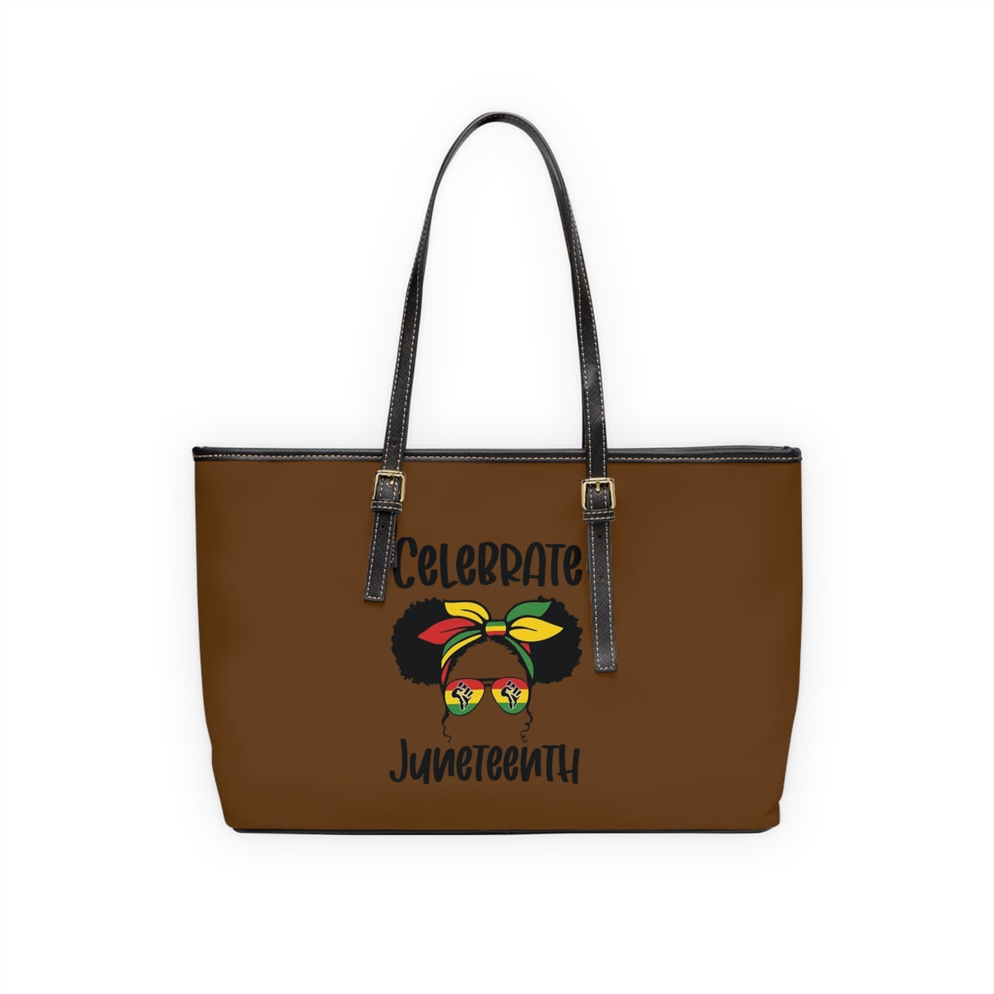 Juneteenth PL Leather Shoulder Bag