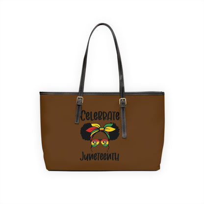 Juneteenth PL Leather Shoulder Bag