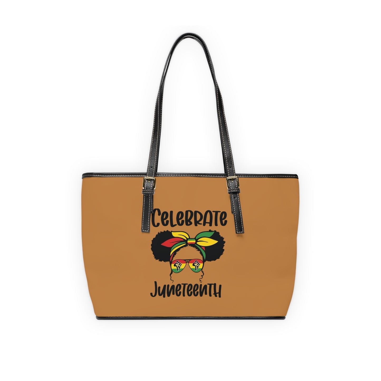 Juneteenth PL Leather Shoulder Bag