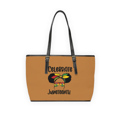 Juneteenth PL Leather Shoulder Bag