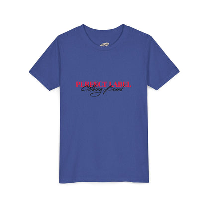 Youth Short Sleeve Tee - Perfect Label Vibe Shirt for Trendy Kids