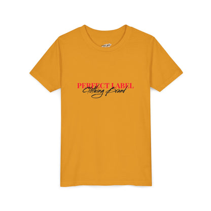 Youth Short Sleeve Tee - Perfect Label Vibe Shirt for Trendy Kids