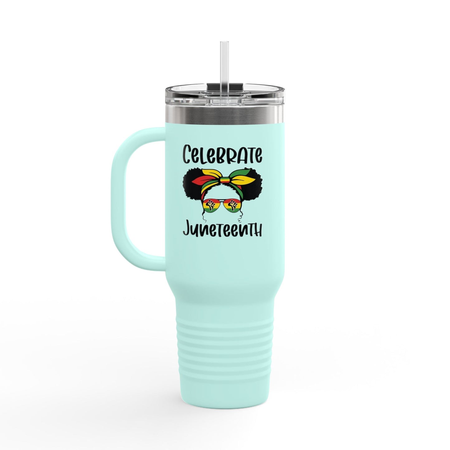 Woman Juneteenth Travel Mug