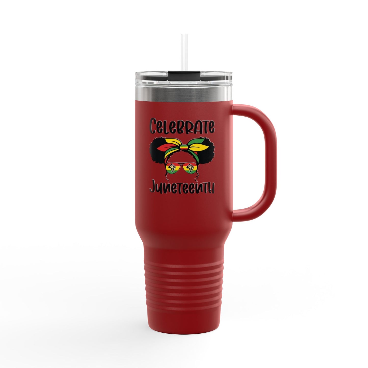 Woman Juneteenth Travel Mug