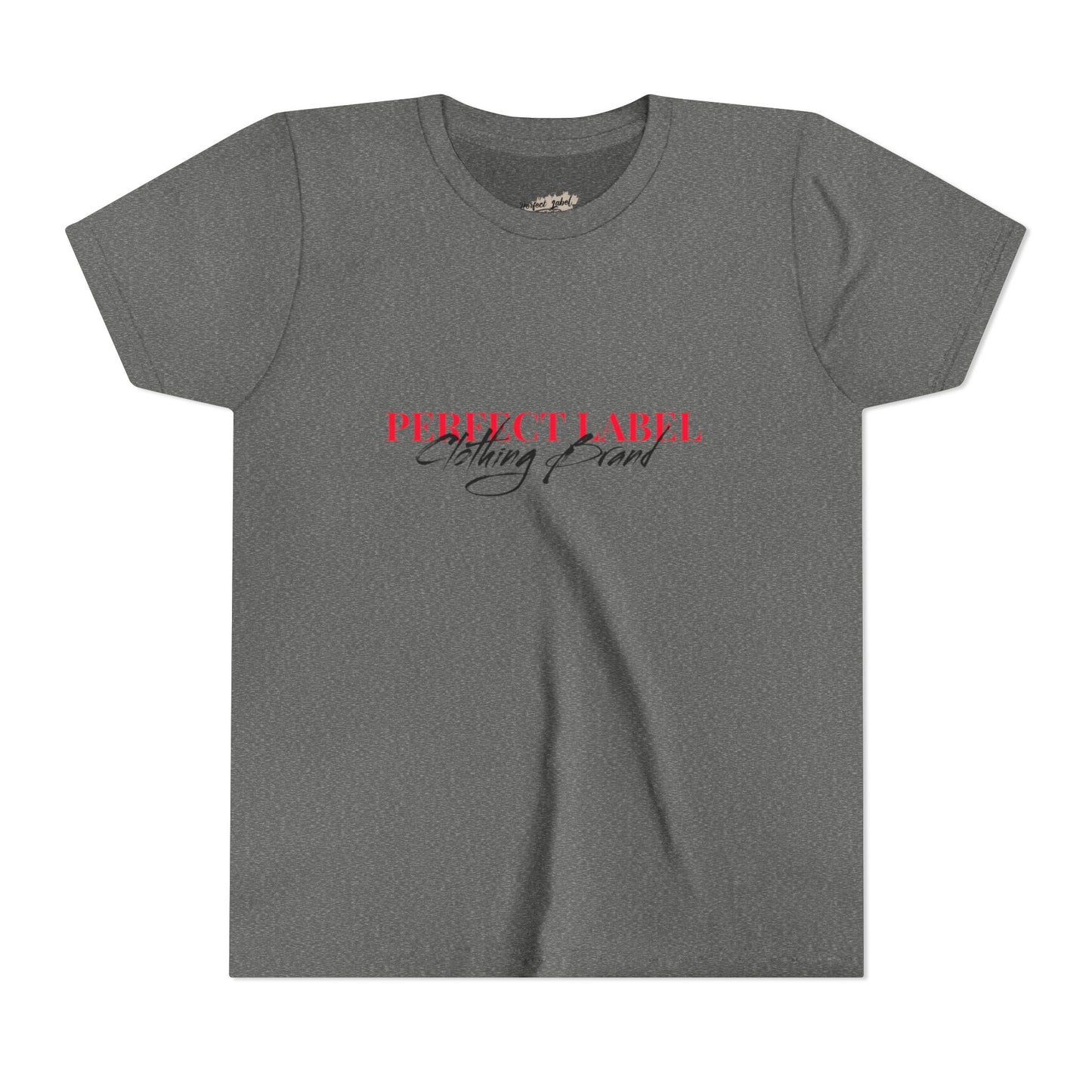 Youth Short Sleeve Tee - Perfect Label Vibe Shirt for Trendy Kids