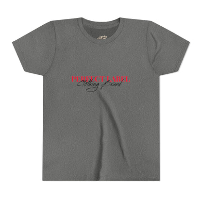 Youth Short Sleeve Tee - Perfect Label Vibe Shirt for Trendy Kids