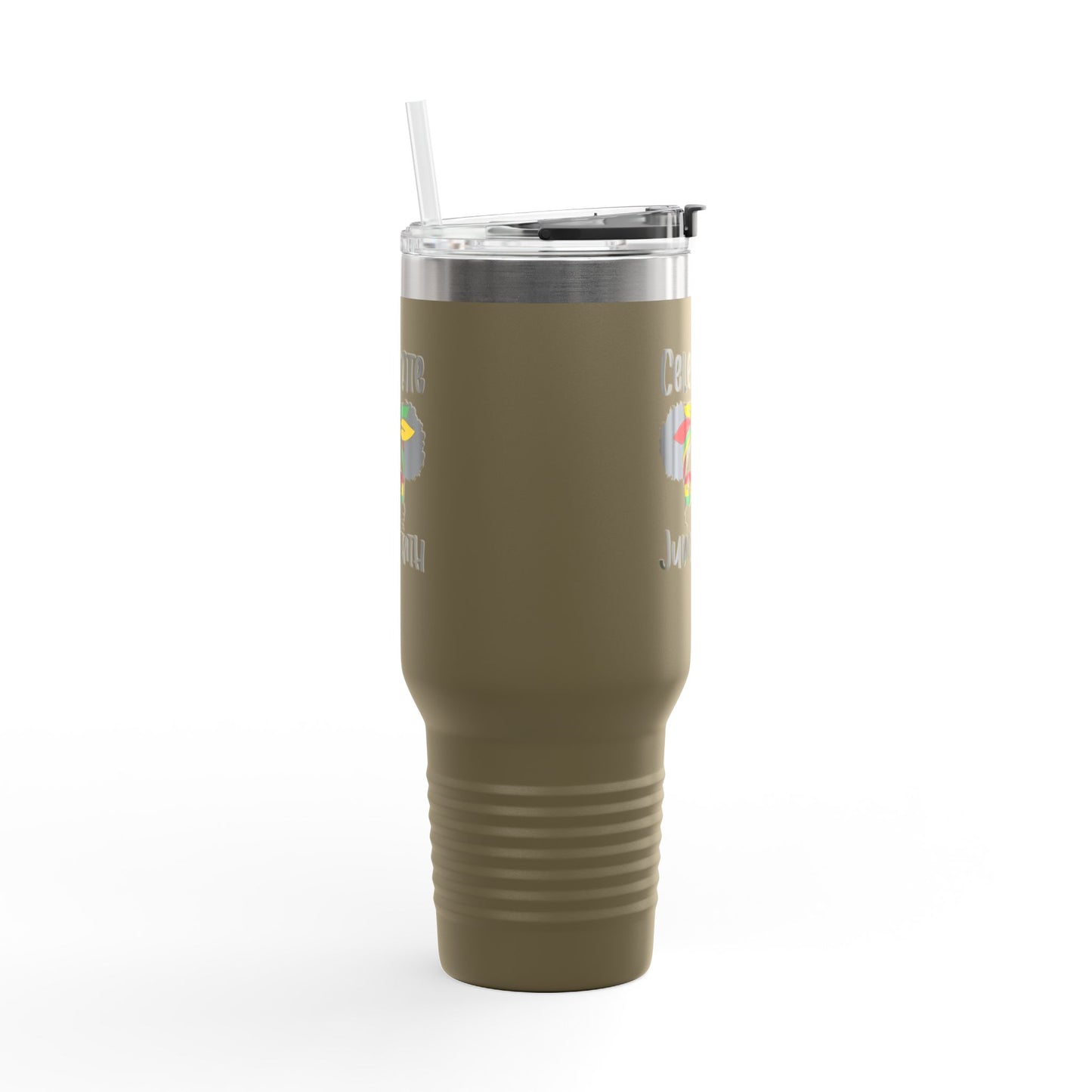 Woman Juneteenth Travel Mug