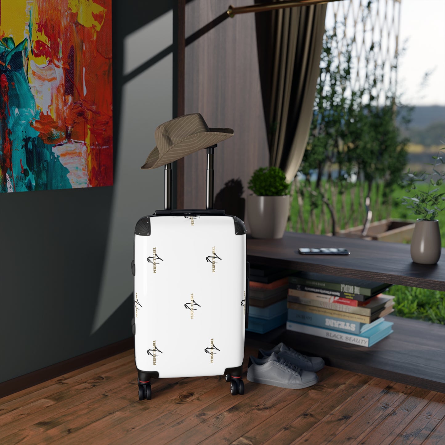 PL Patterned Suitcase