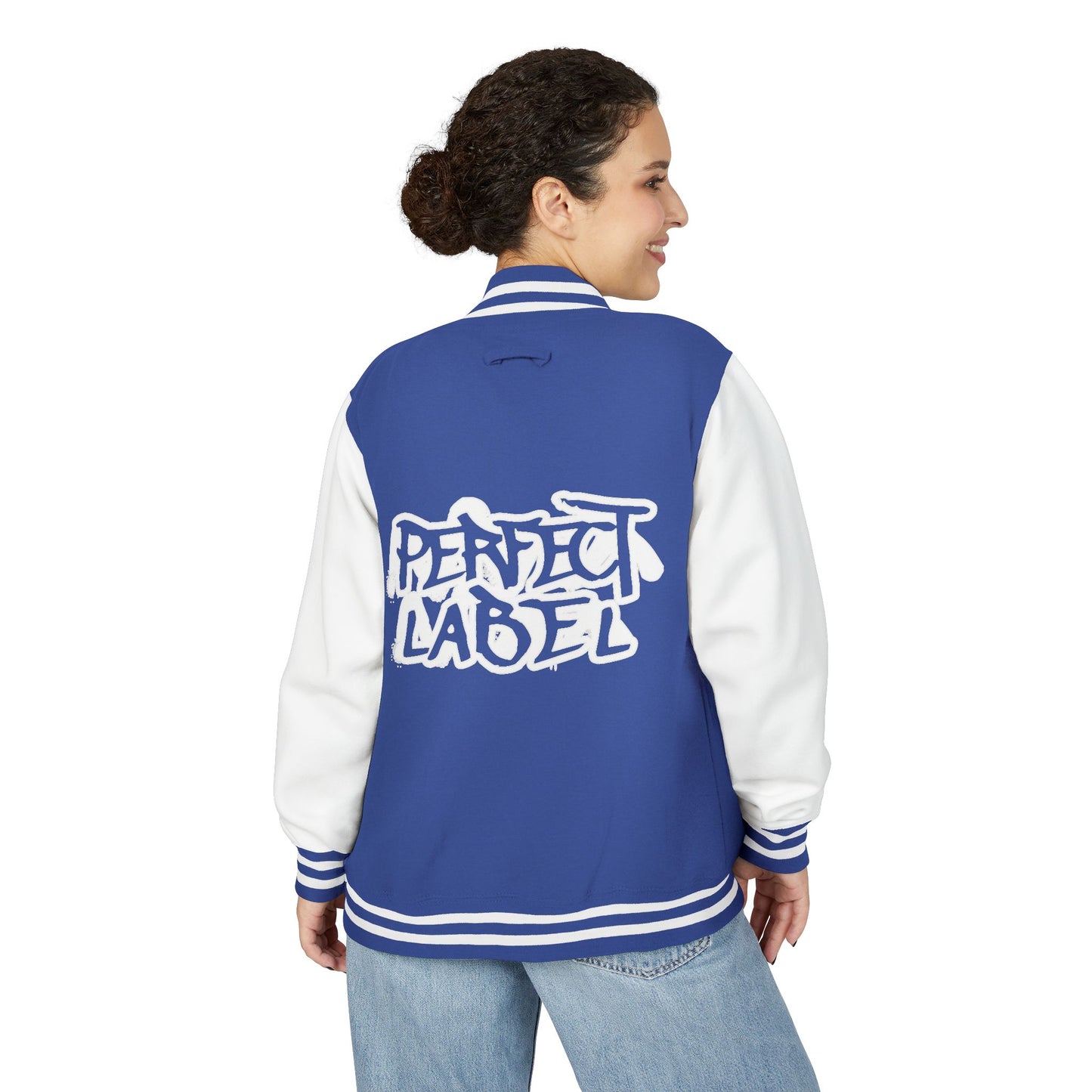 Perfect Label Letterman Jacket