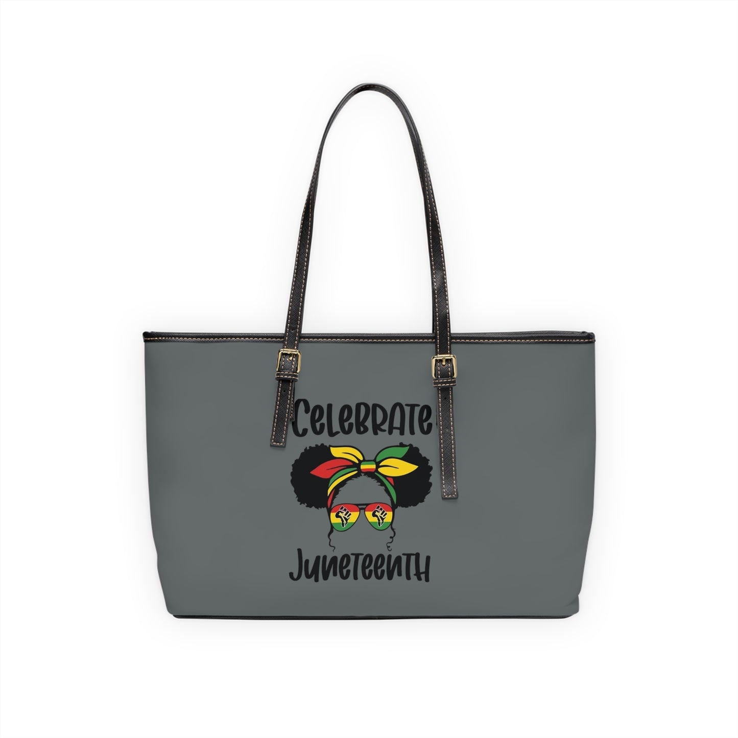 Juneteenth PL Leather Shoulder Bag