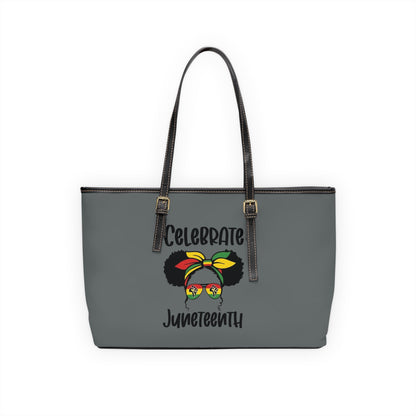 Juneteenth PL Leather Shoulder Bag