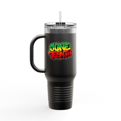 Juneteenth Insulated Travel Mug, 40oz