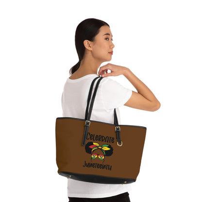 Juneteenth PL Leather Shoulder Bag