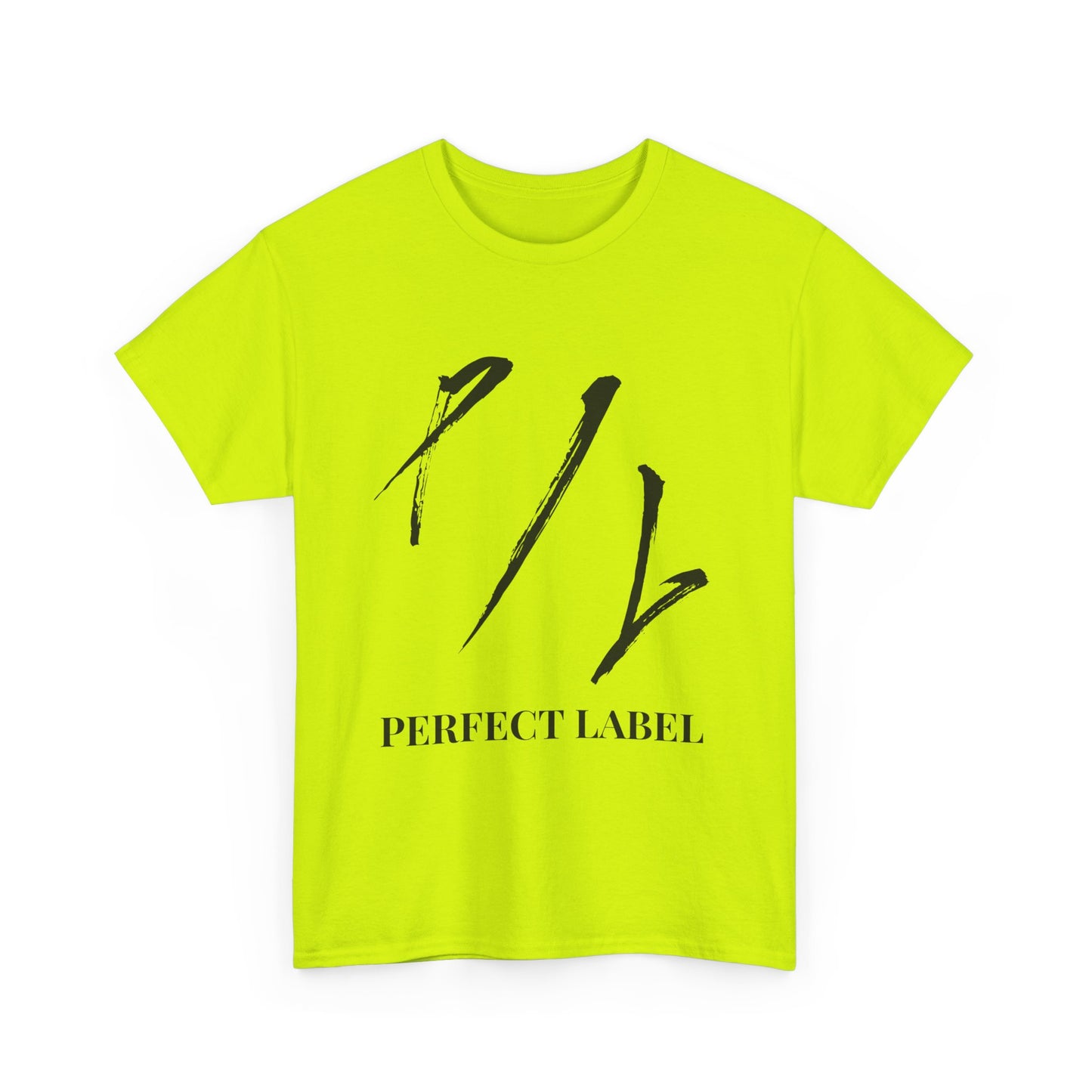 Perfect Label Unisex Heavy Cotton Tee - Stylish Casual Wear for Trendsetters