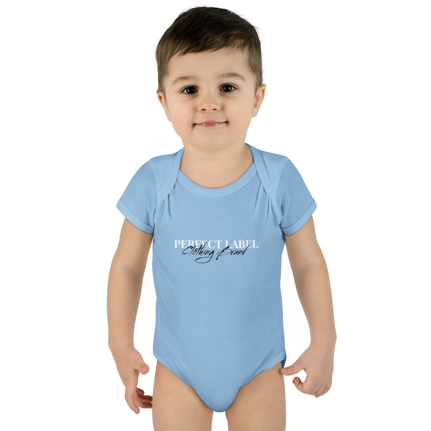 Perfect Label Infant Bodysuit - Stylish Baby Onesie for Newborns