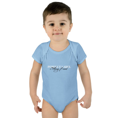 Perfect Label Infant Bodysuit - Stylish Baby Onesie for Newborns
