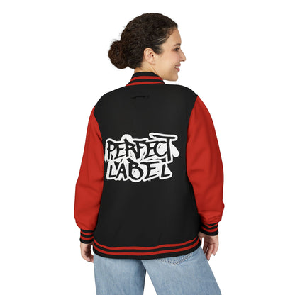 Perfect Label Letterman Jacket