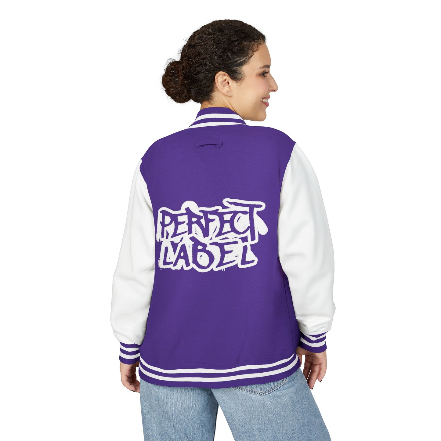 Perfect Label Letterman Jacket
