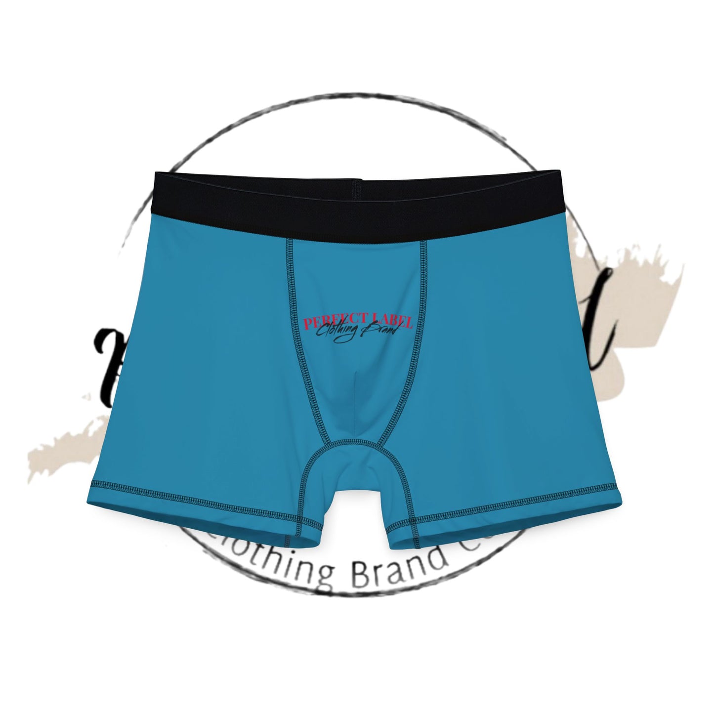 Perfect Label Casual Blue Men's Boxers