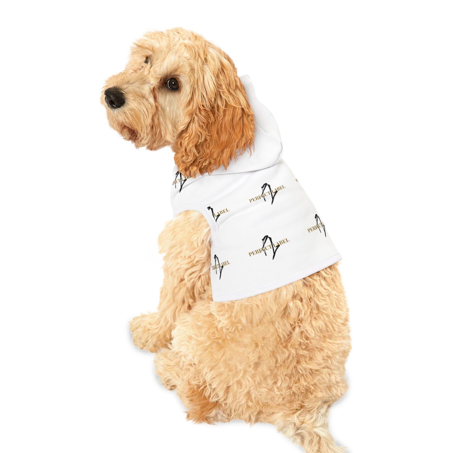 Stylish Pet Hoodie with "Perfect Label" Design - Cozy & Trendy for Furry Friends