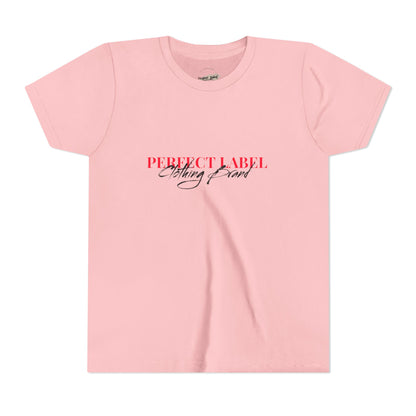Youth Short Sleeve Tee - Perfect Label Vibe Shirt for Trendy Kids