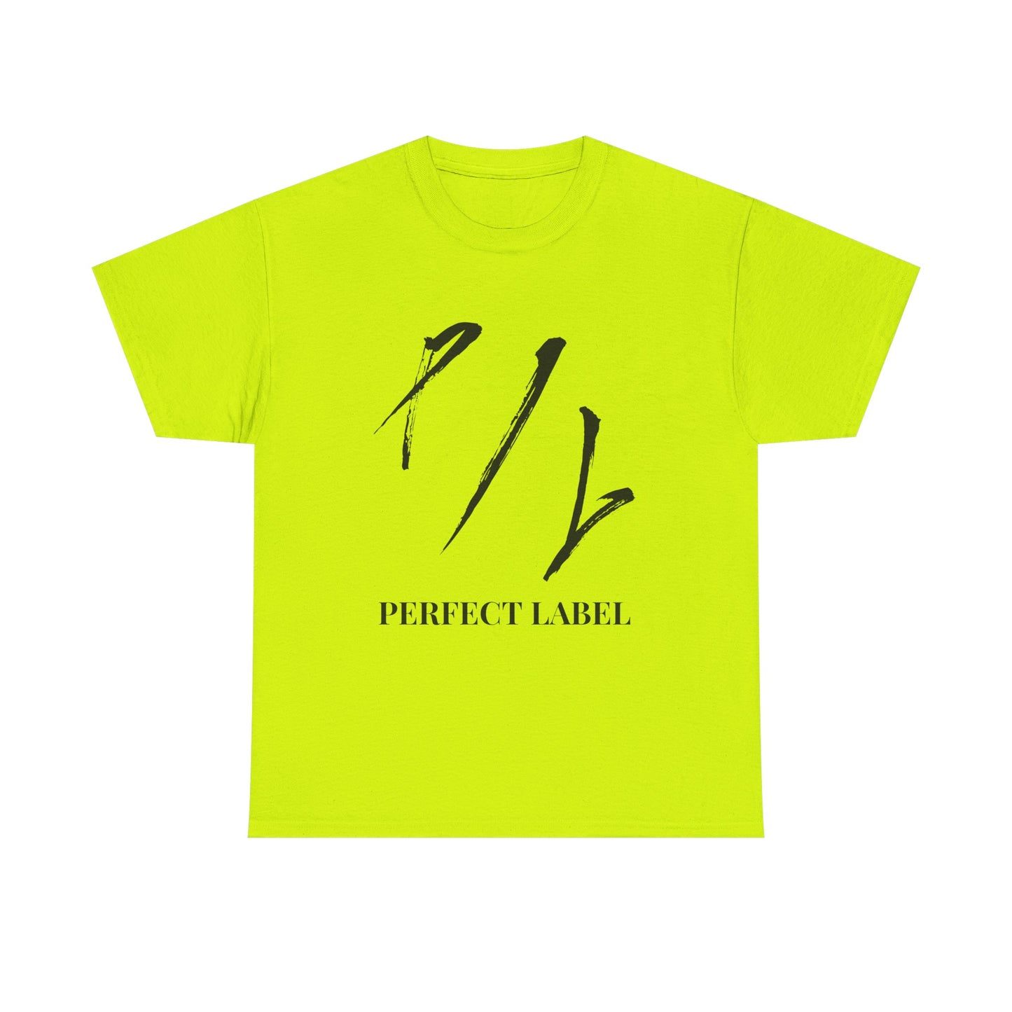 Perfect Label Unisex Heavy Cotton Tee - Stylish Casual Wear for Trendsetters