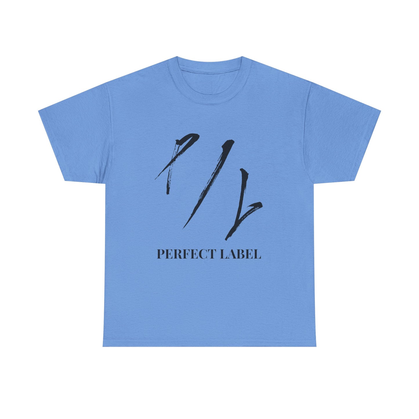 Perfect Label Unisex Heavy Cotton Tee - Stylish Casual Wear for Trendsetters