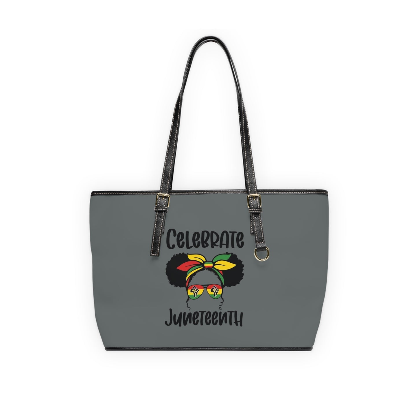 Juneteenth PL Leather Shoulder Bag